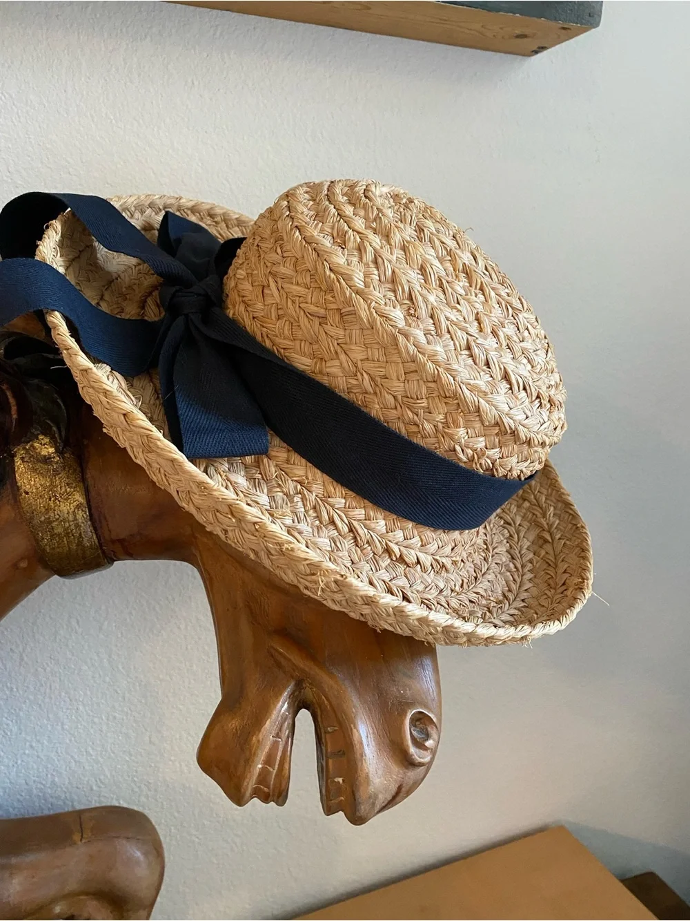 Helen Kaminski Raffia Straw Hat, handmade in Madagascar